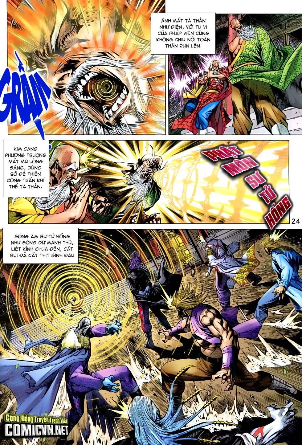 Truyện Tranh Tân Tác Long Hổ Môn trang 4