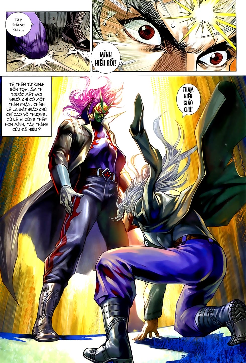 Truyện Tranh Tân Tác Long Hổ Môn trang 4