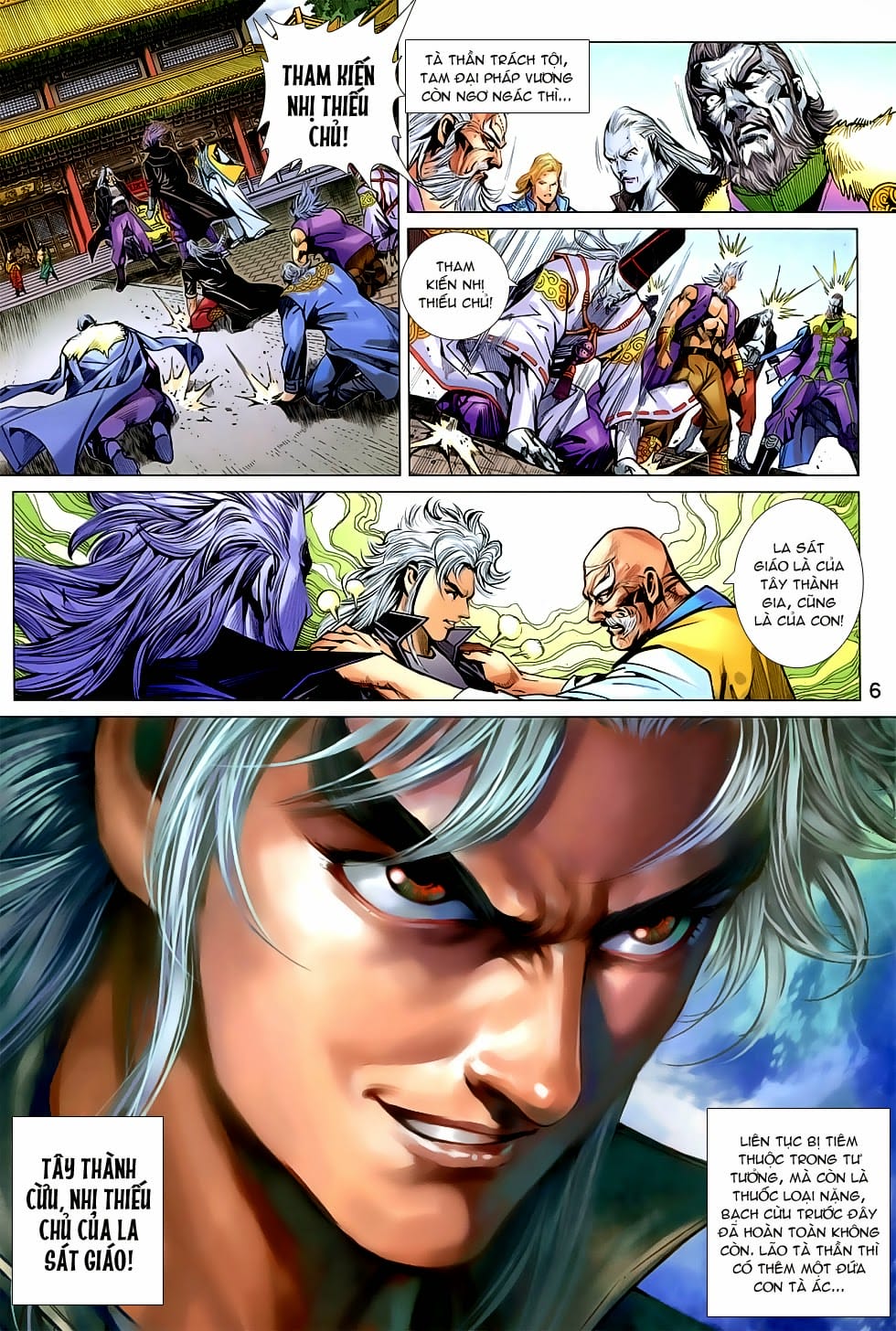 Truyện Tranh Tân Tác Long Hổ Môn trang 4