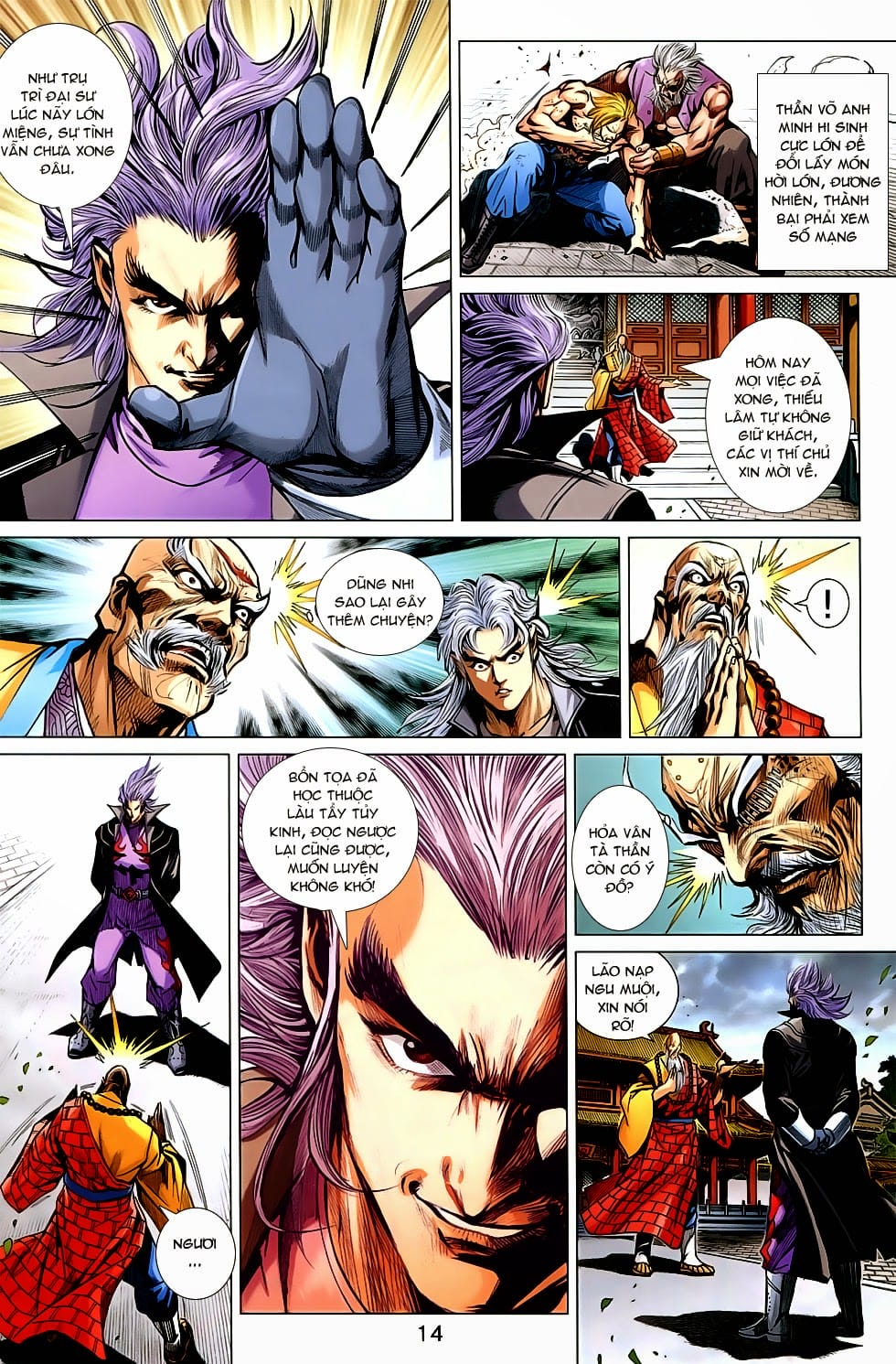 Truyện Tranh Tân Tác Long Hổ Môn trang 4