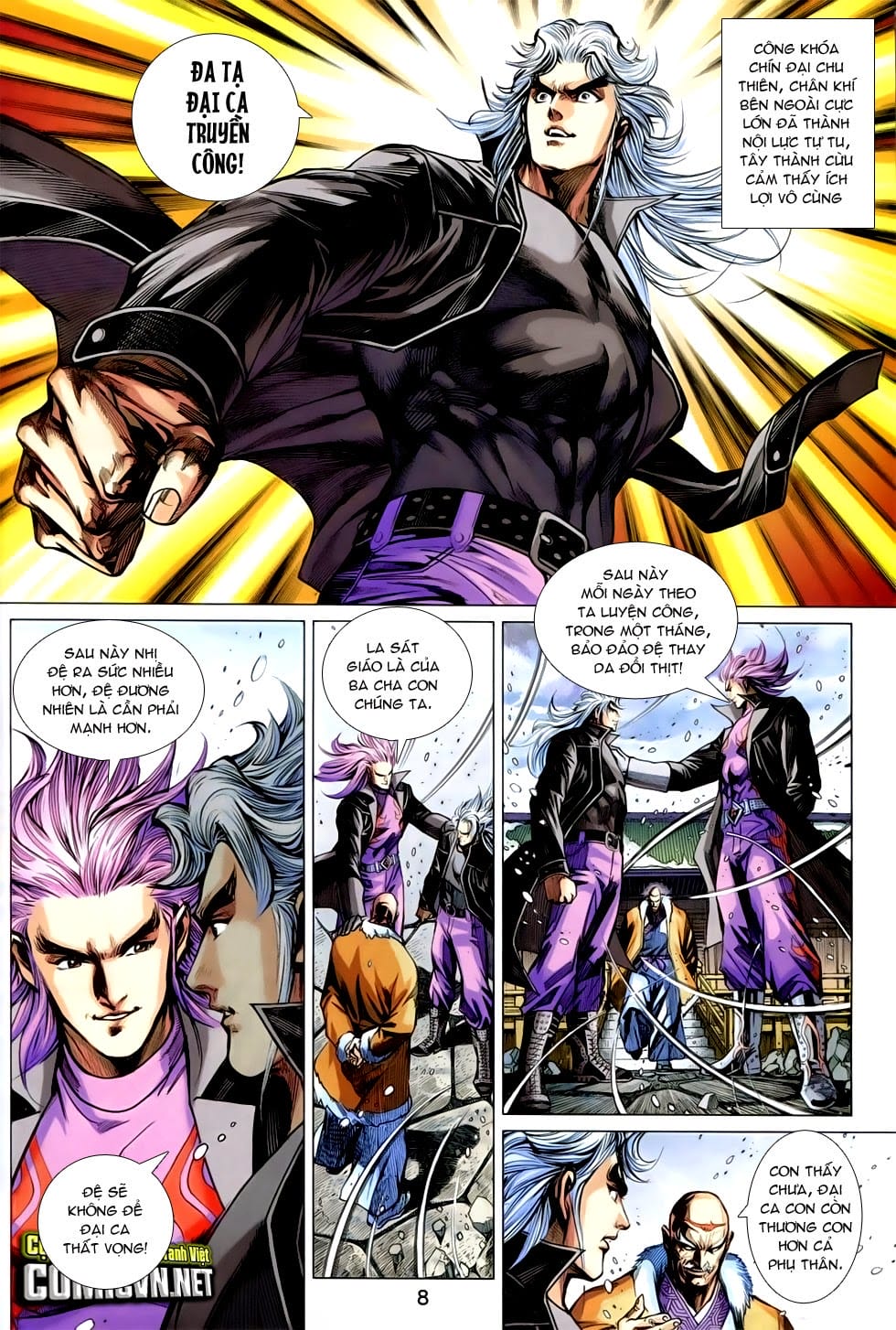 Truyện Tranh Tân Tác Long Hổ Môn trang 4