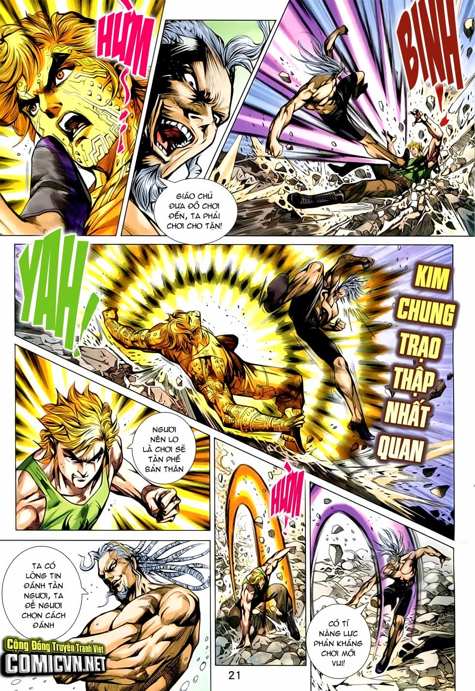 Truyện Tranh Tân Tác Long Hổ Môn trang 4