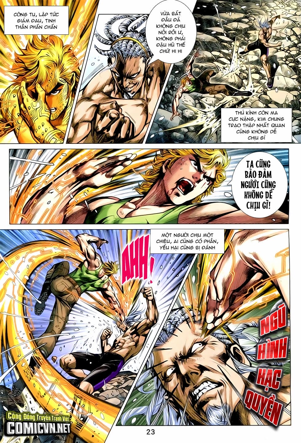 Truyện Tranh Tân Tác Long Hổ Môn trang 4