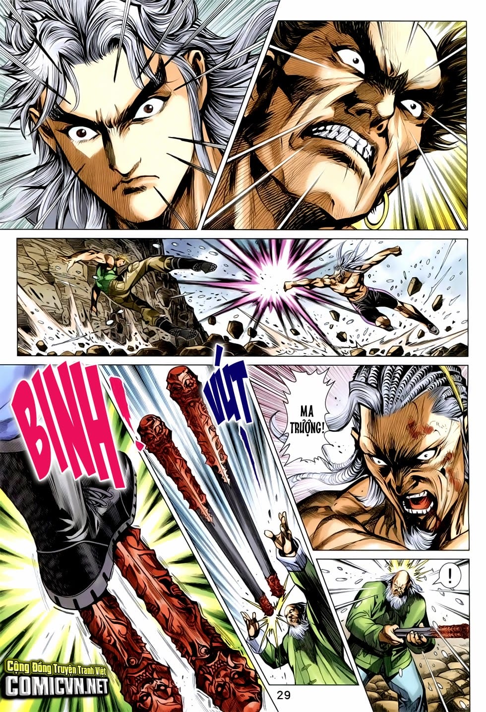 Truyện Tranh Tân Tác Long Hổ Môn trang 4