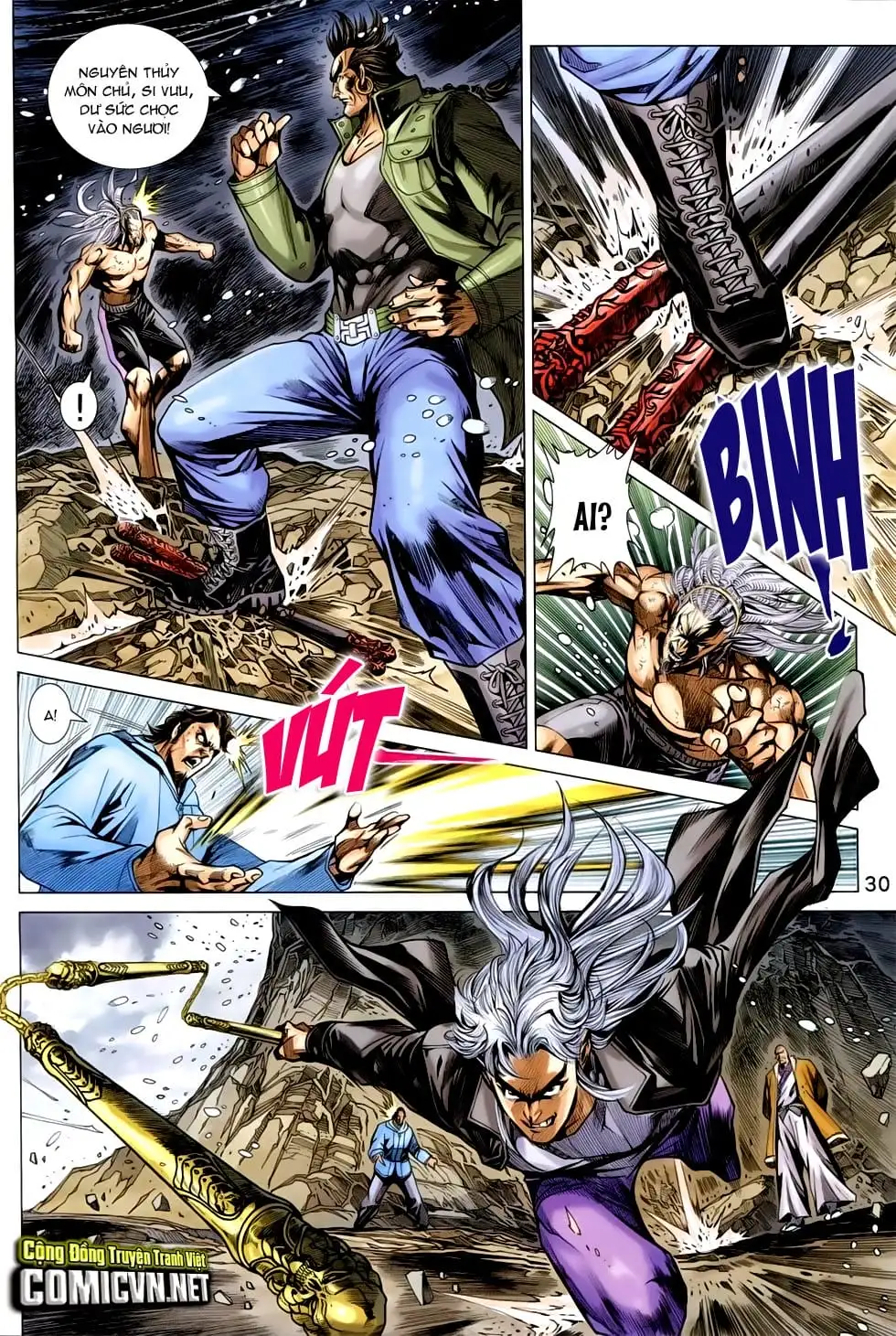 Truyện Tranh Tân Tác Long Hổ Môn trang 4