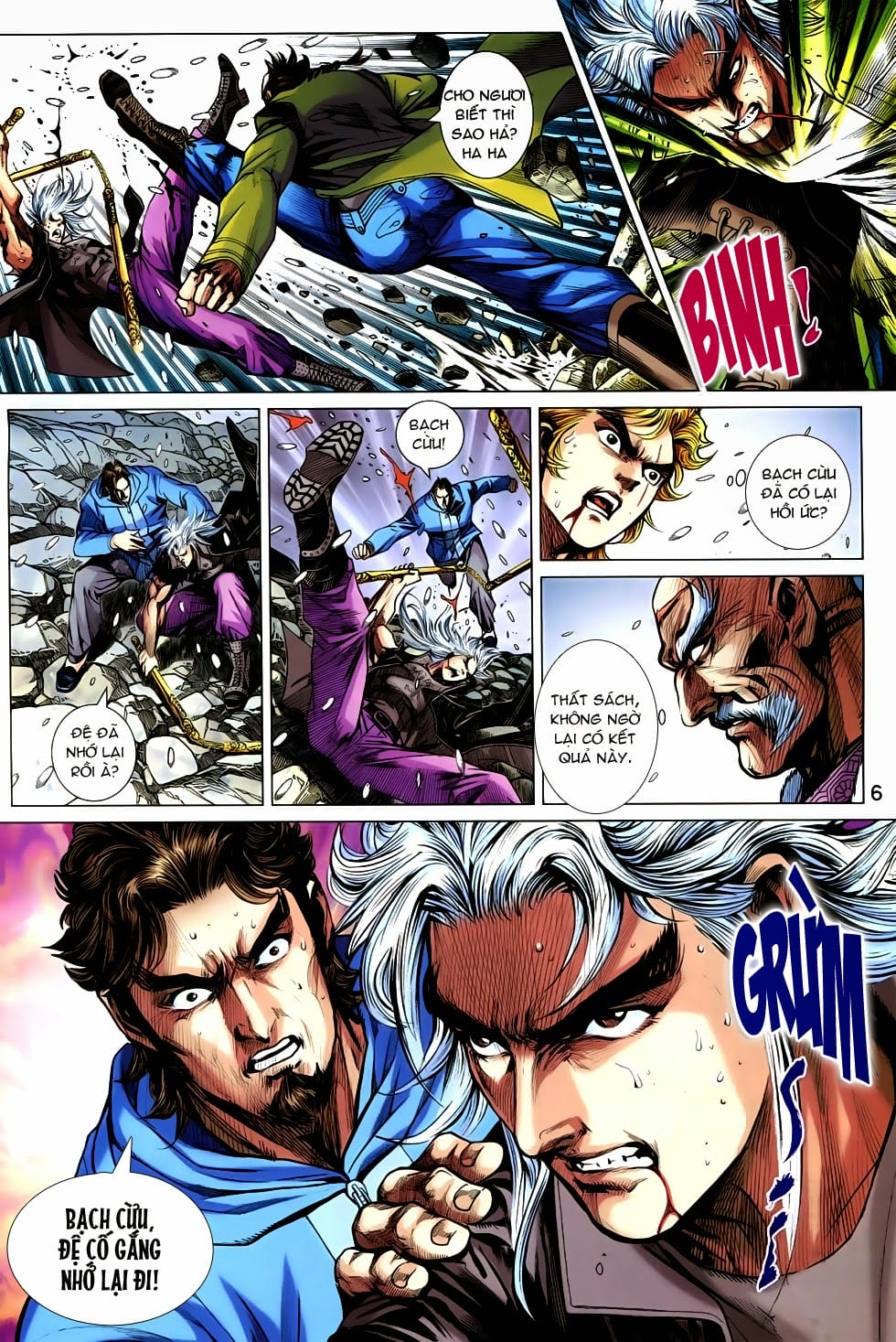 Truyện Tranh Tân Tác Long Hổ Môn trang 4