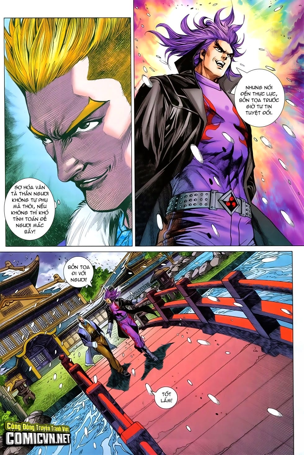 Truyện Tranh Tân Tác Long Hổ Môn trang 4