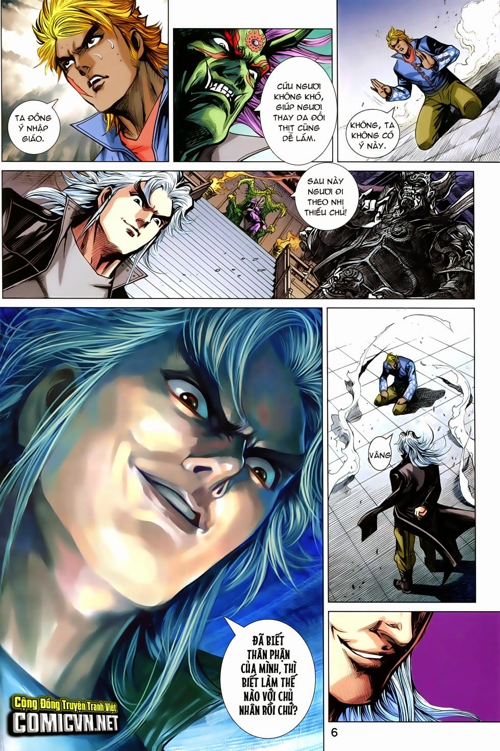 Truyện Tranh Tân Tác Long Hổ Môn trang 4