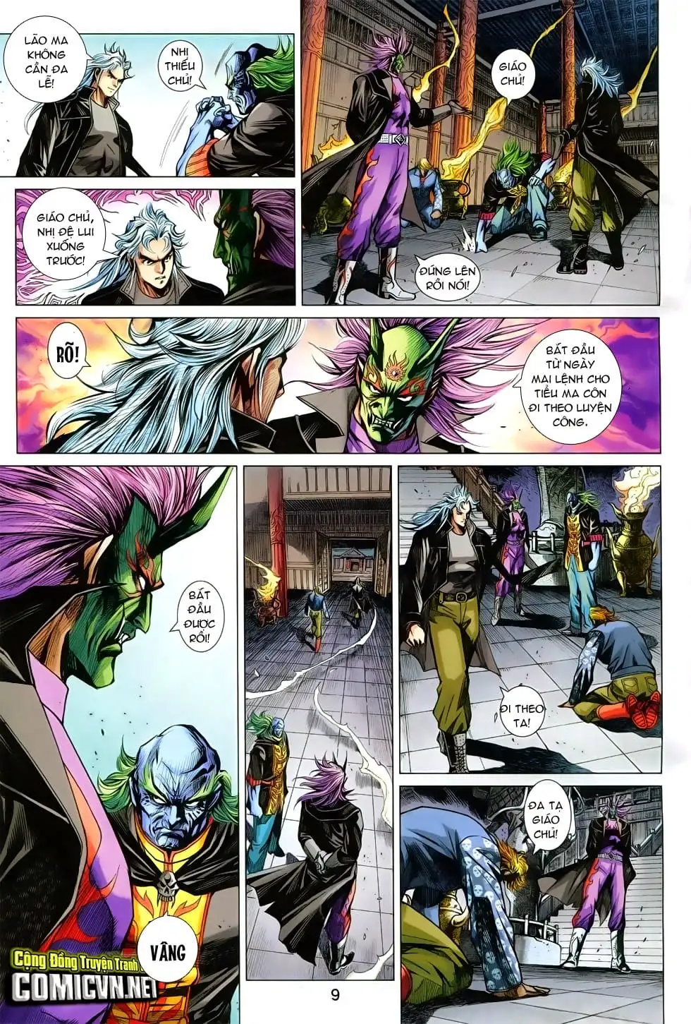 Truyện Tranh Tân Tác Long Hổ Môn trang 4