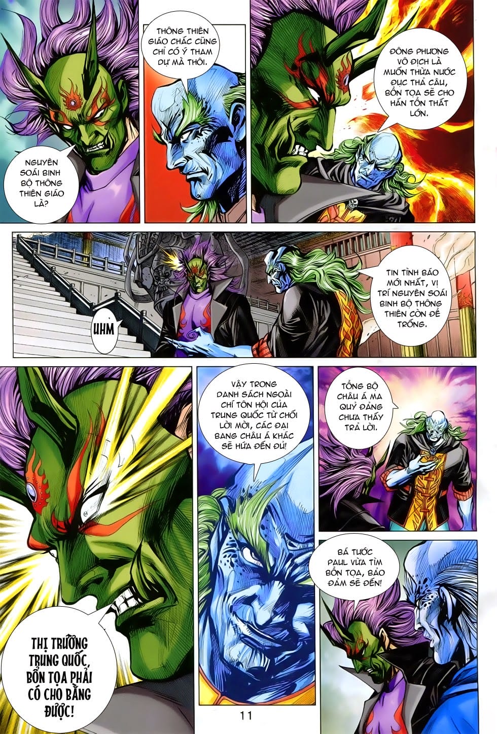 Truyện Tranh Tân Tác Long Hổ Môn trang 4