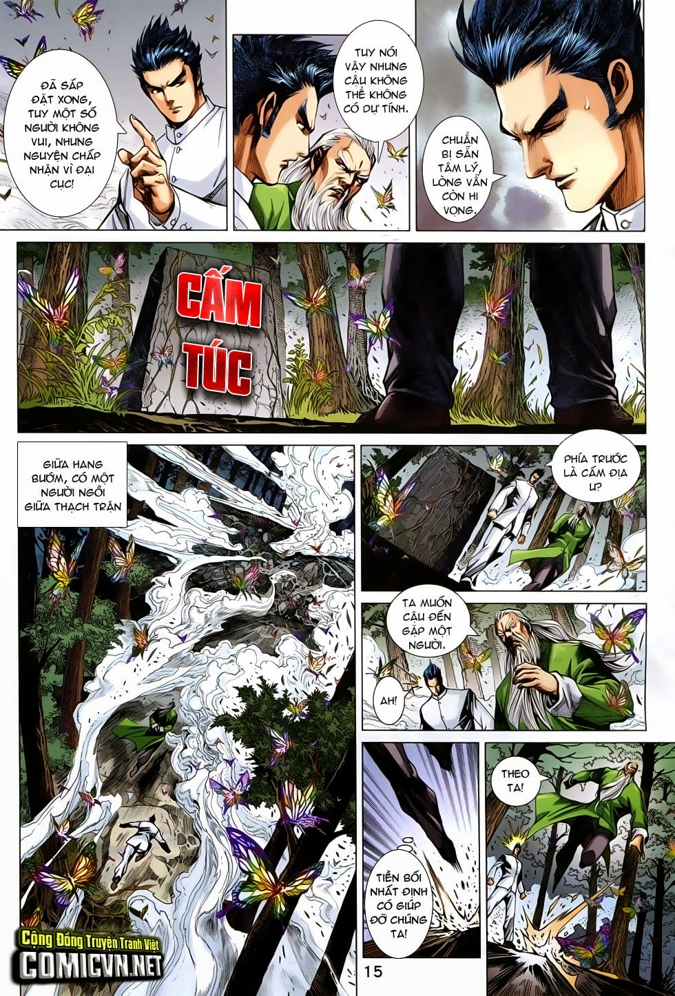 Truyện Tranh Tân Tác Long Hổ Môn trang 4