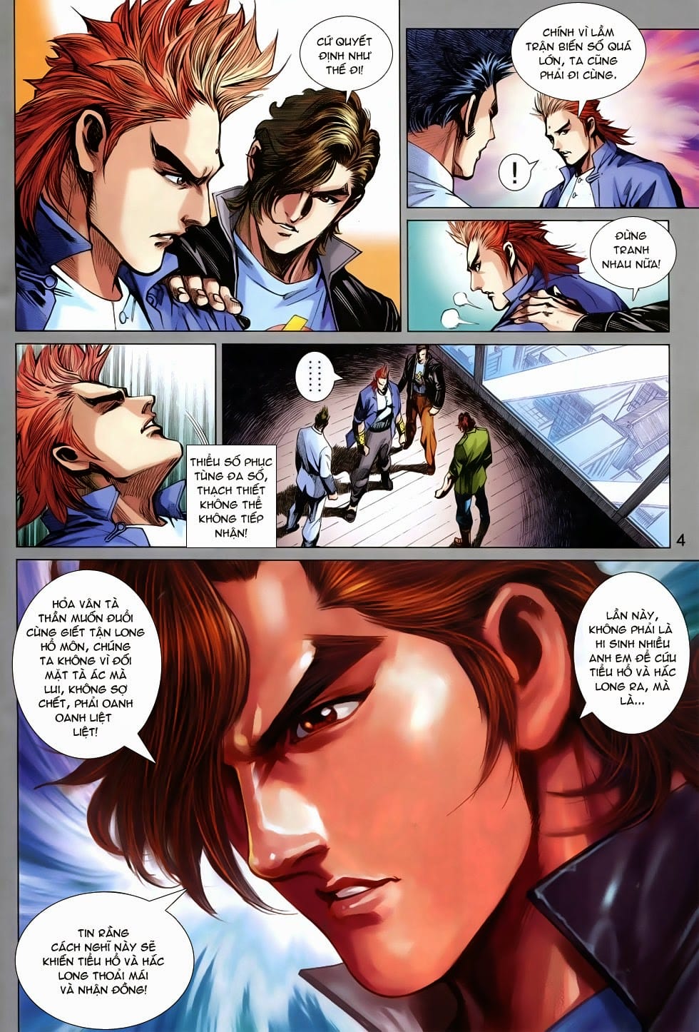 Truyện Tranh Tân Tác Long Hổ Môn trang 4