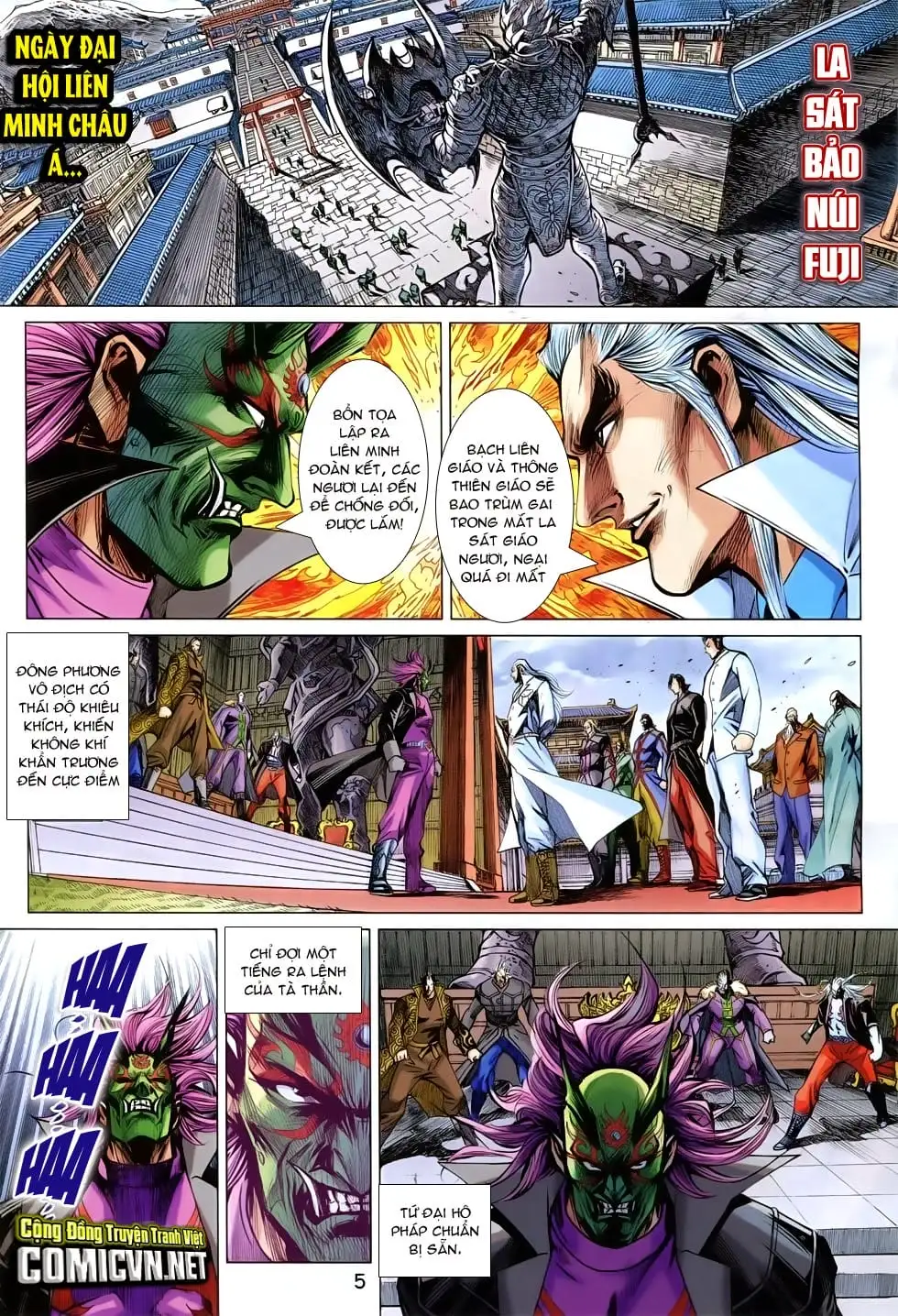 Truyện Tranh Tân Tác Long Hổ Môn trang 4