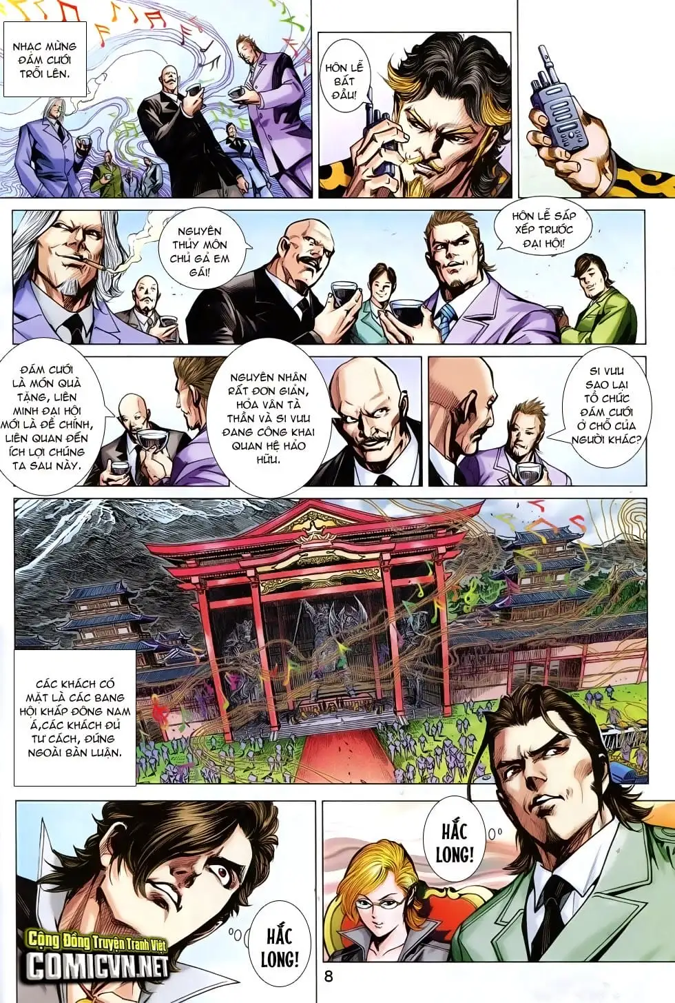 Truyện Tranh Tân Tác Long Hổ Môn trang 4