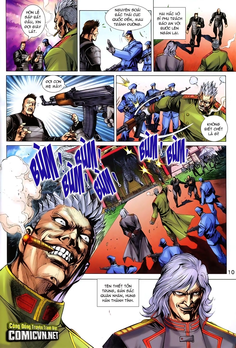 Truyện Tranh Tân Tác Long Hổ Môn trang 4