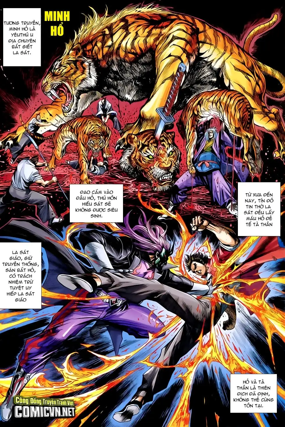 Truyện Tranh Tân Tác Long Hổ Môn trang 4