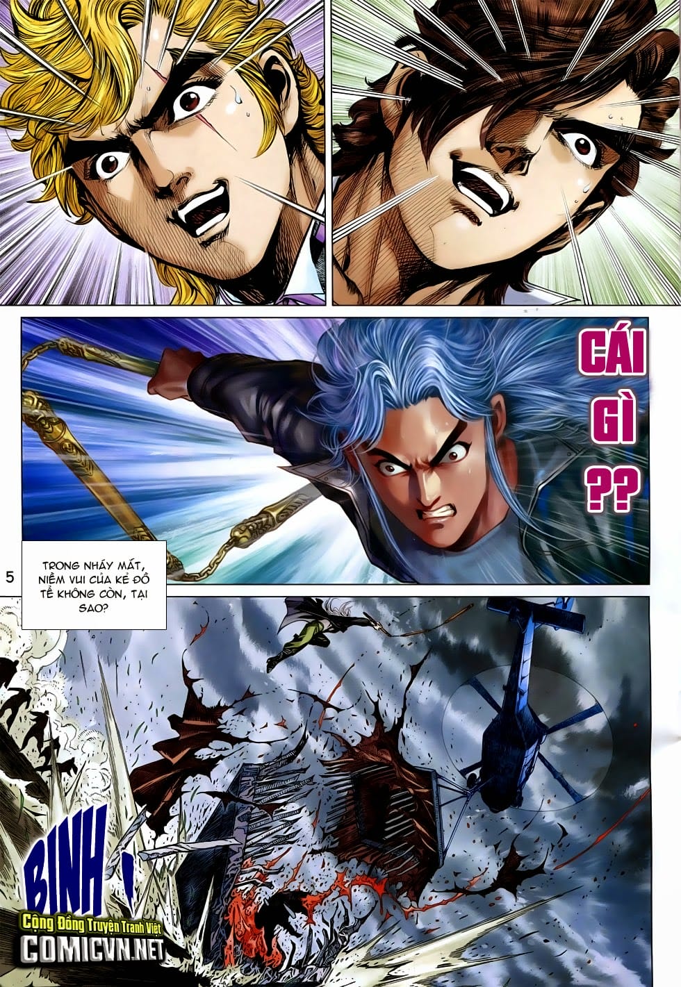 Truyện Tranh Tân Tác Long Hổ Môn trang 4