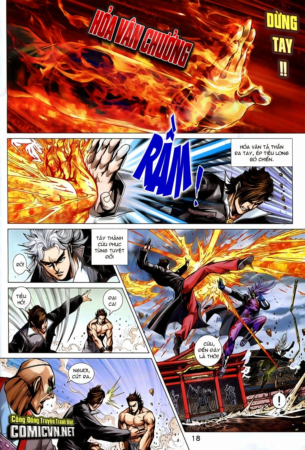 Truyện Tranh Tân Tác Long Hổ Môn trang 4