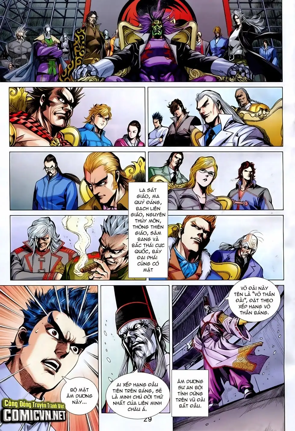 Truyện Tranh Tân Tác Long Hổ Môn trang 4