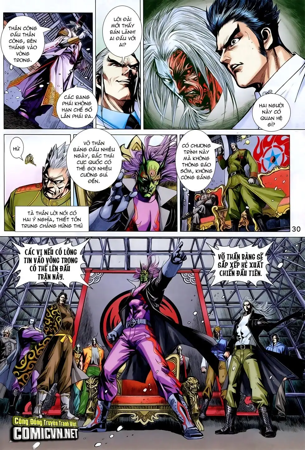 Truyện Tranh Tân Tác Long Hổ Môn trang 4