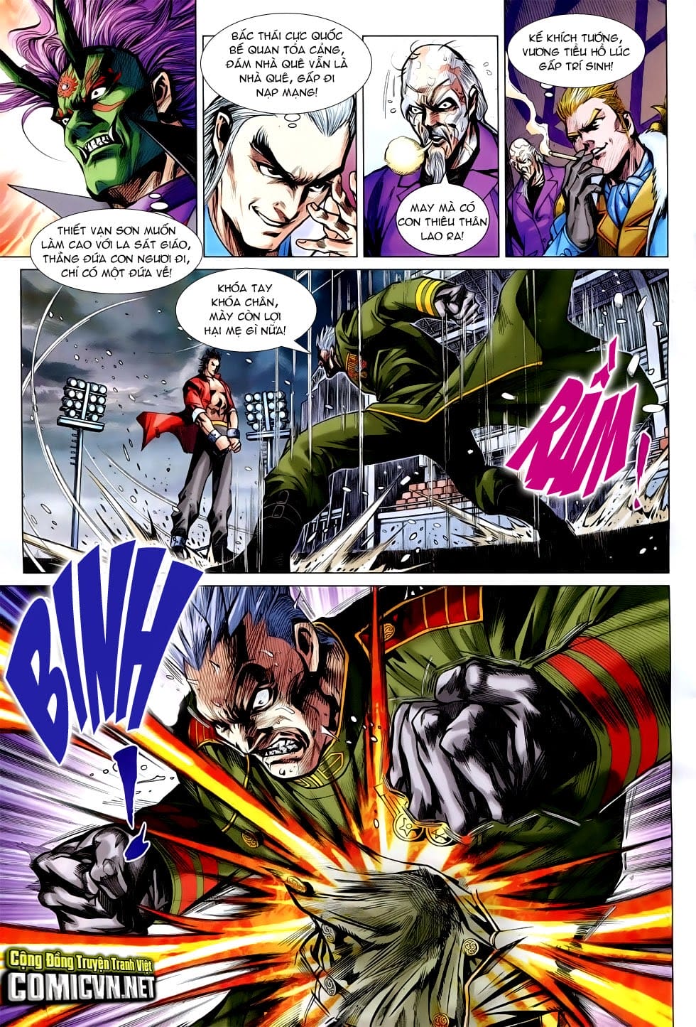 Truyện Tranh Tân Tác Long Hổ Môn trang 4