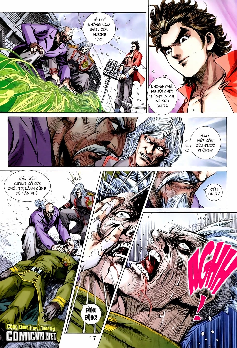 Truyện Tranh Tân Tác Long Hổ Môn trang 4