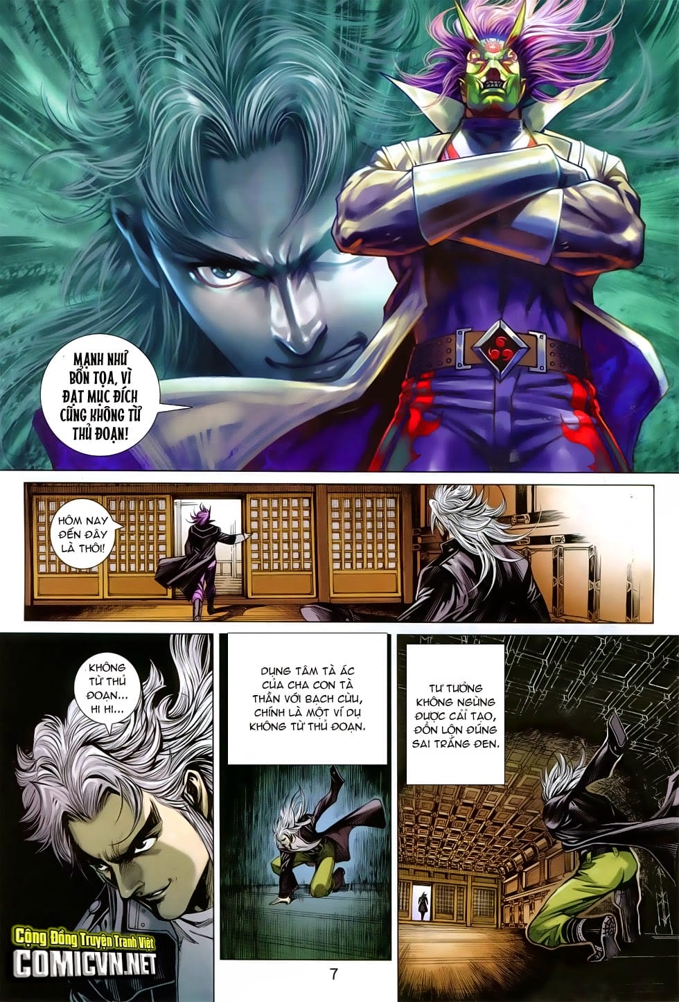 Truyện Tranh Tân Tác Long Hổ Môn trang 4