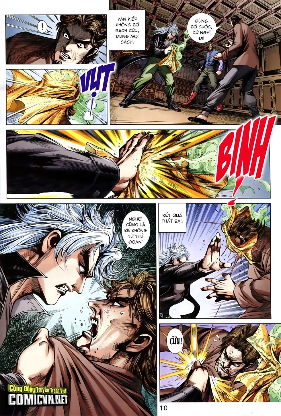 Truyện Tranh Tân Tác Long Hổ Môn trang 4