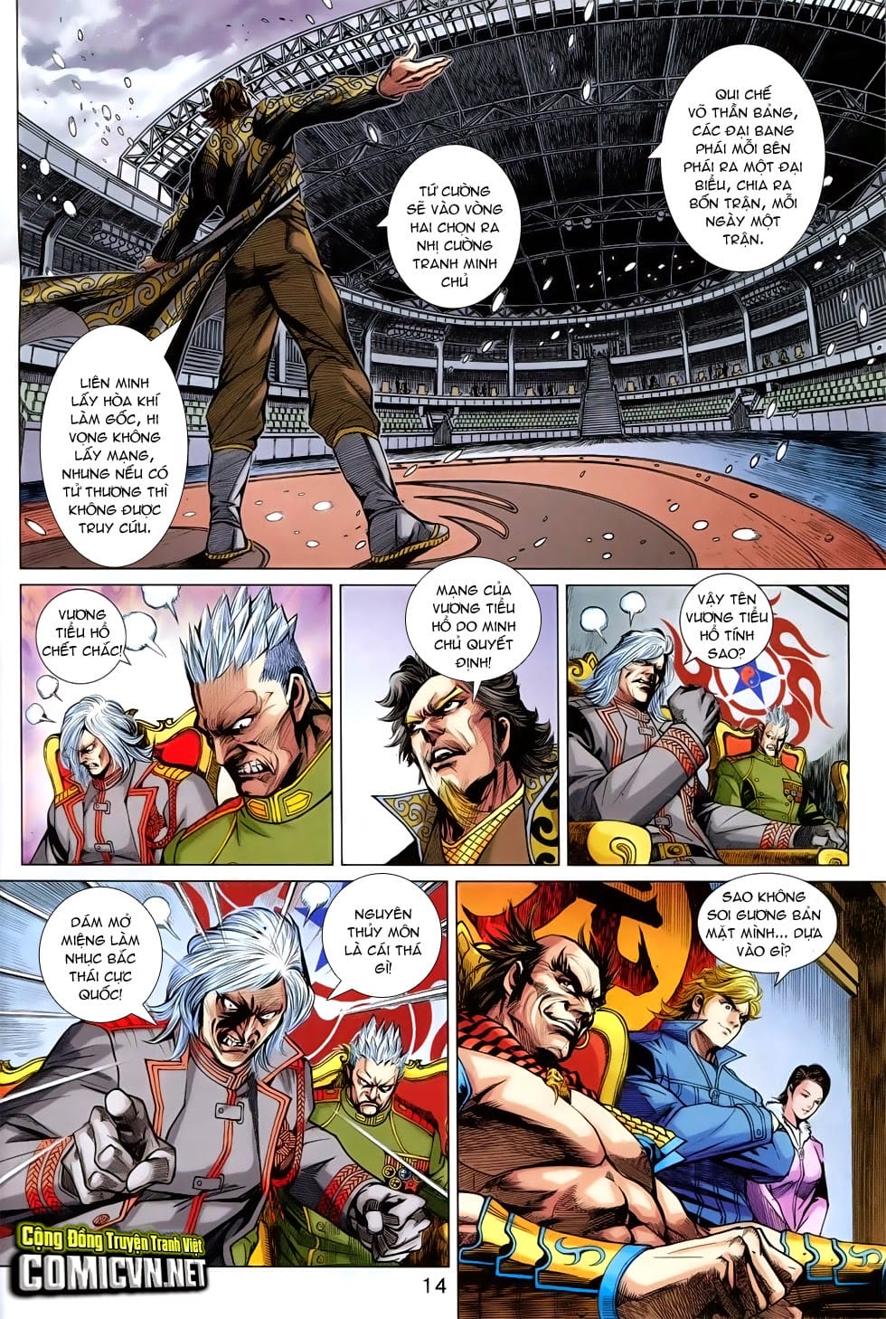 Truyện Tranh Tân Tác Long Hổ Môn trang 4