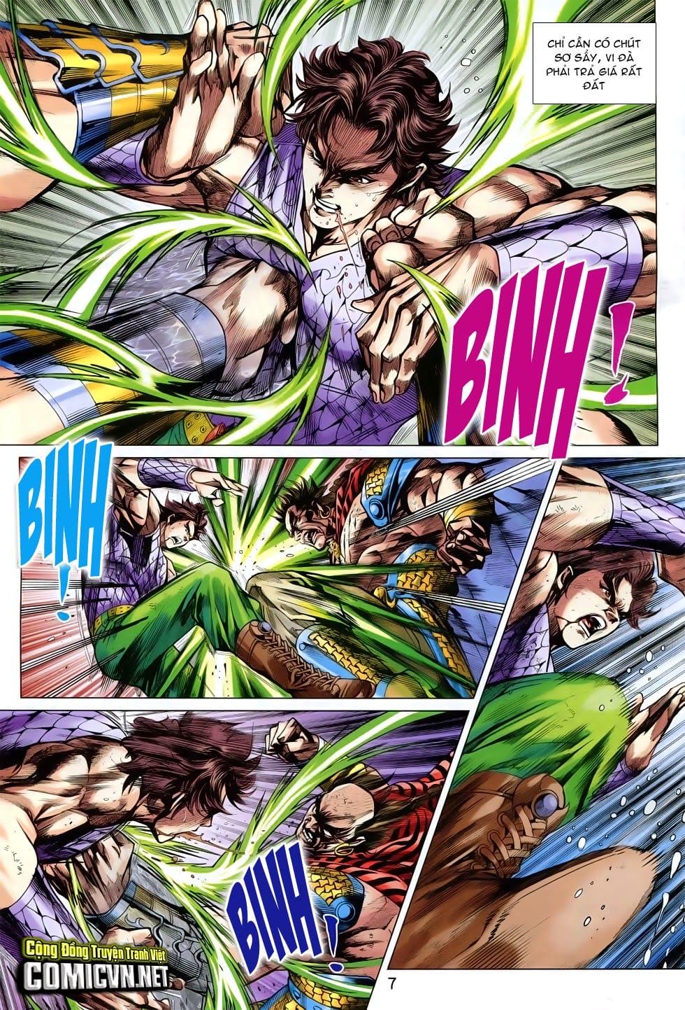 Truyện Tranh Tân Tác Long Hổ Môn trang 4