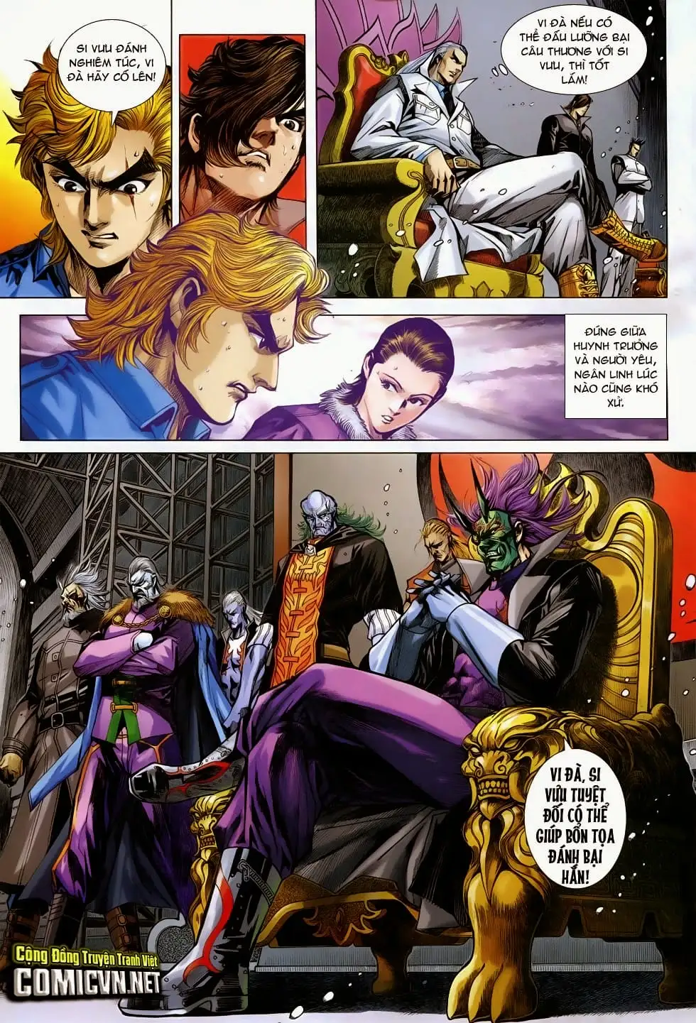 Truyện Tranh Tân Tác Long Hổ Môn trang 4