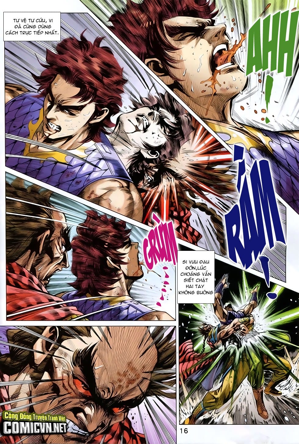 Truyện Tranh Tân Tác Long Hổ Môn trang 4