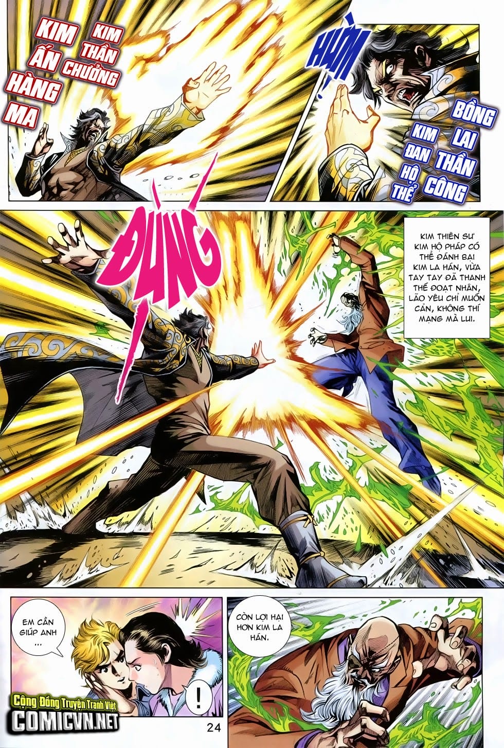 Truyện Tranh Tân Tác Long Hổ Môn trang 4