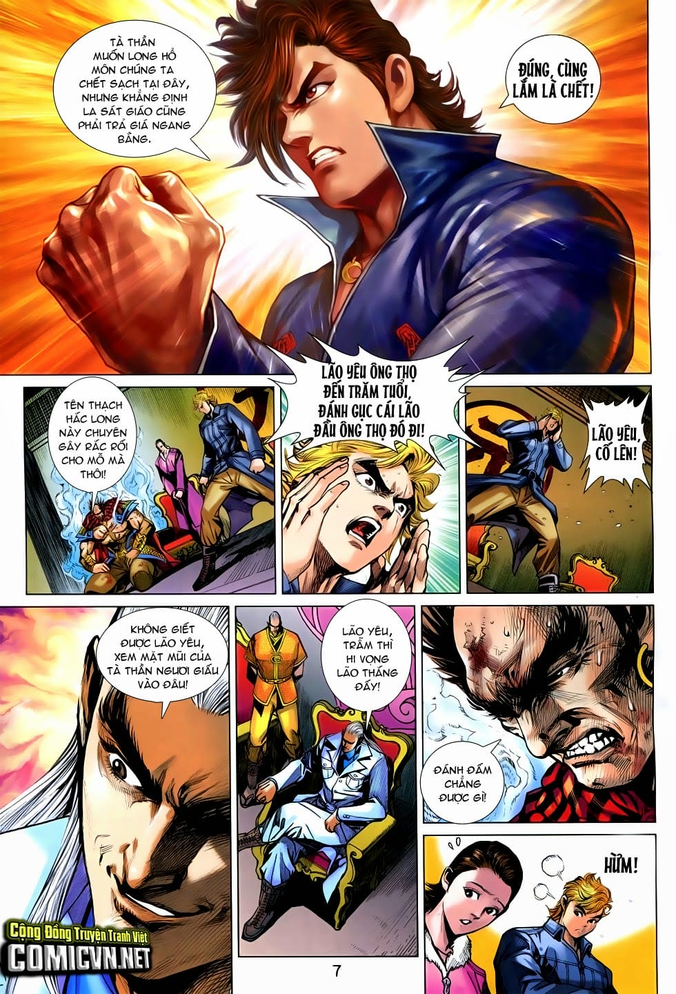 Truyện Tranh Tân Tác Long Hổ Môn trang 4