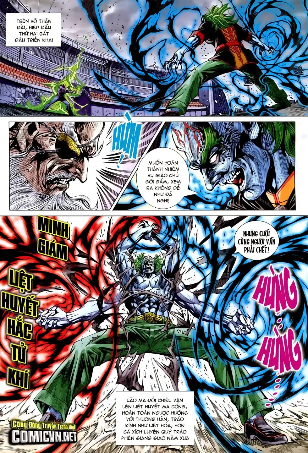 Truyện Tranh Tân Tác Long Hổ Môn trang 4