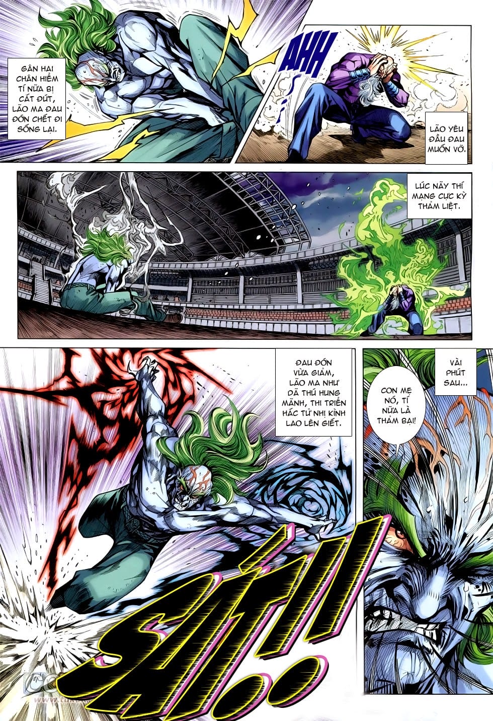 Truyện Tranh Tân Tác Long Hổ Môn trang 4