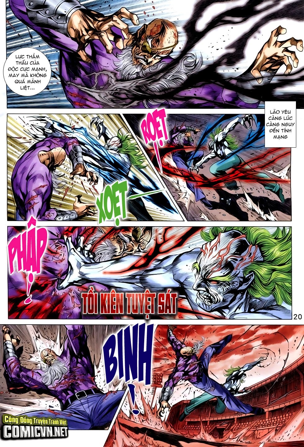 Truyện Tranh Tân Tác Long Hổ Môn trang 4