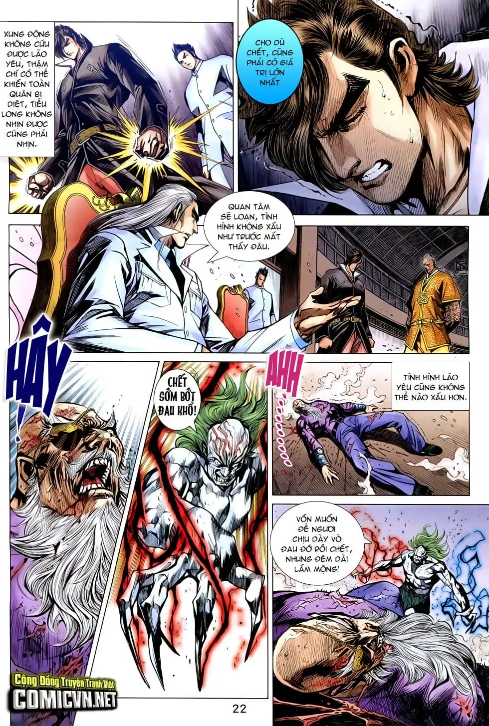 Truyện Tranh Tân Tác Long Hổ Môn trang 4