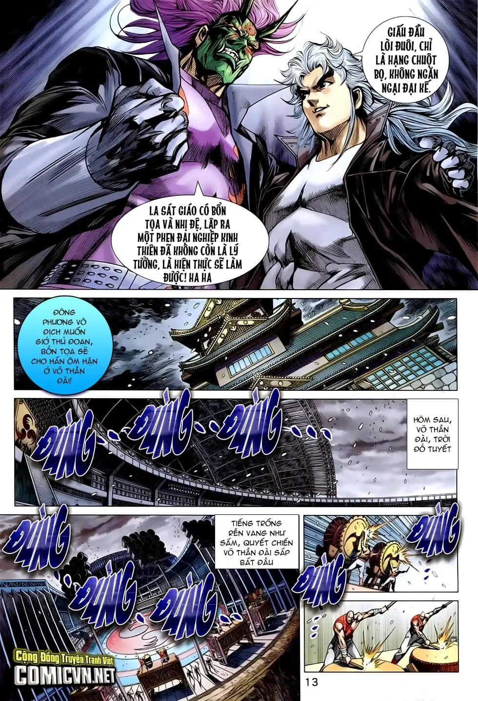 Truyện Tranh Tân Tác Long Hổ Môn trang 4