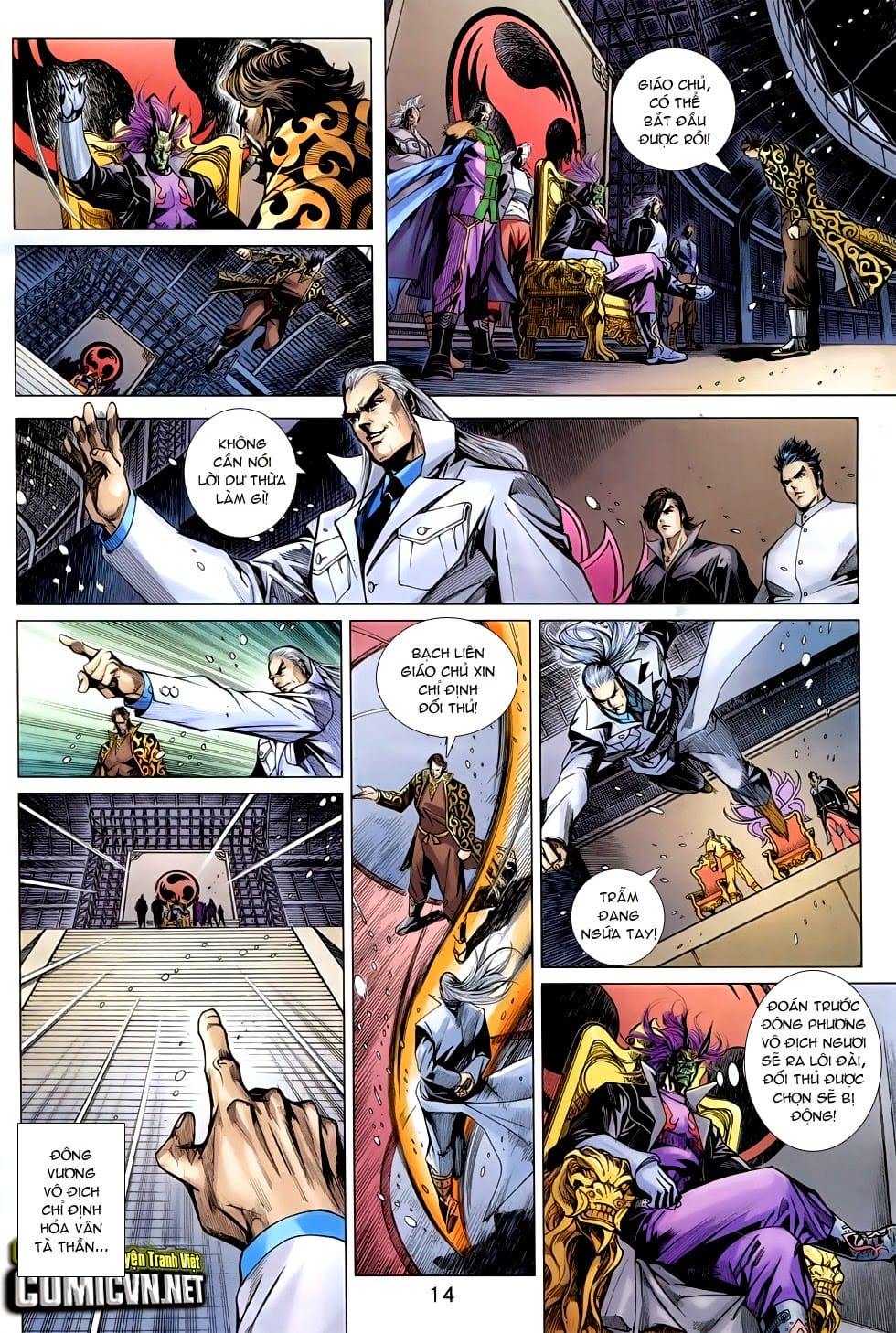 Truyện Tranh Tân Tác Long Hổ Môn trang 4