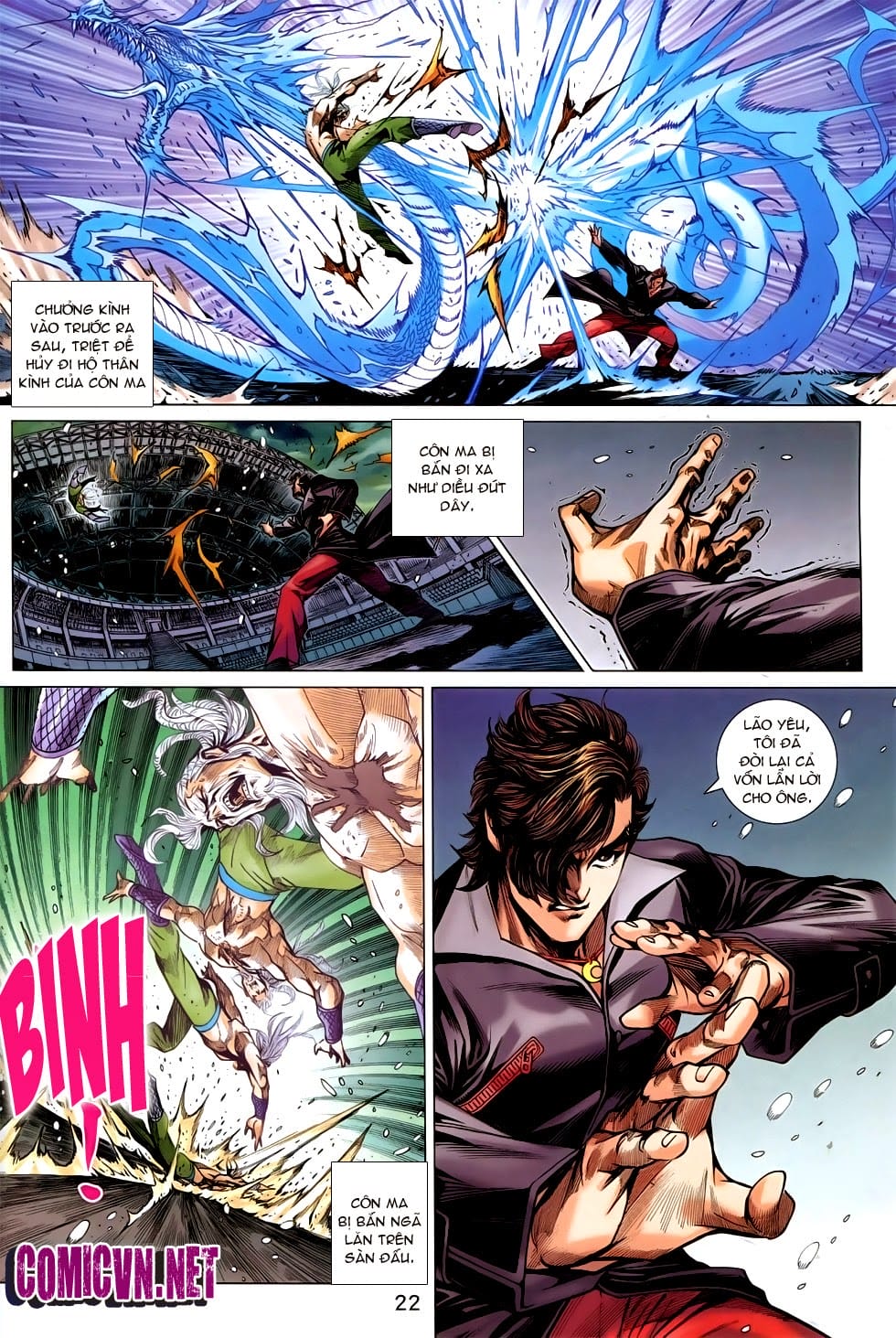 Truyện Tranh Tân Tác Long Hổ Môn trang 4