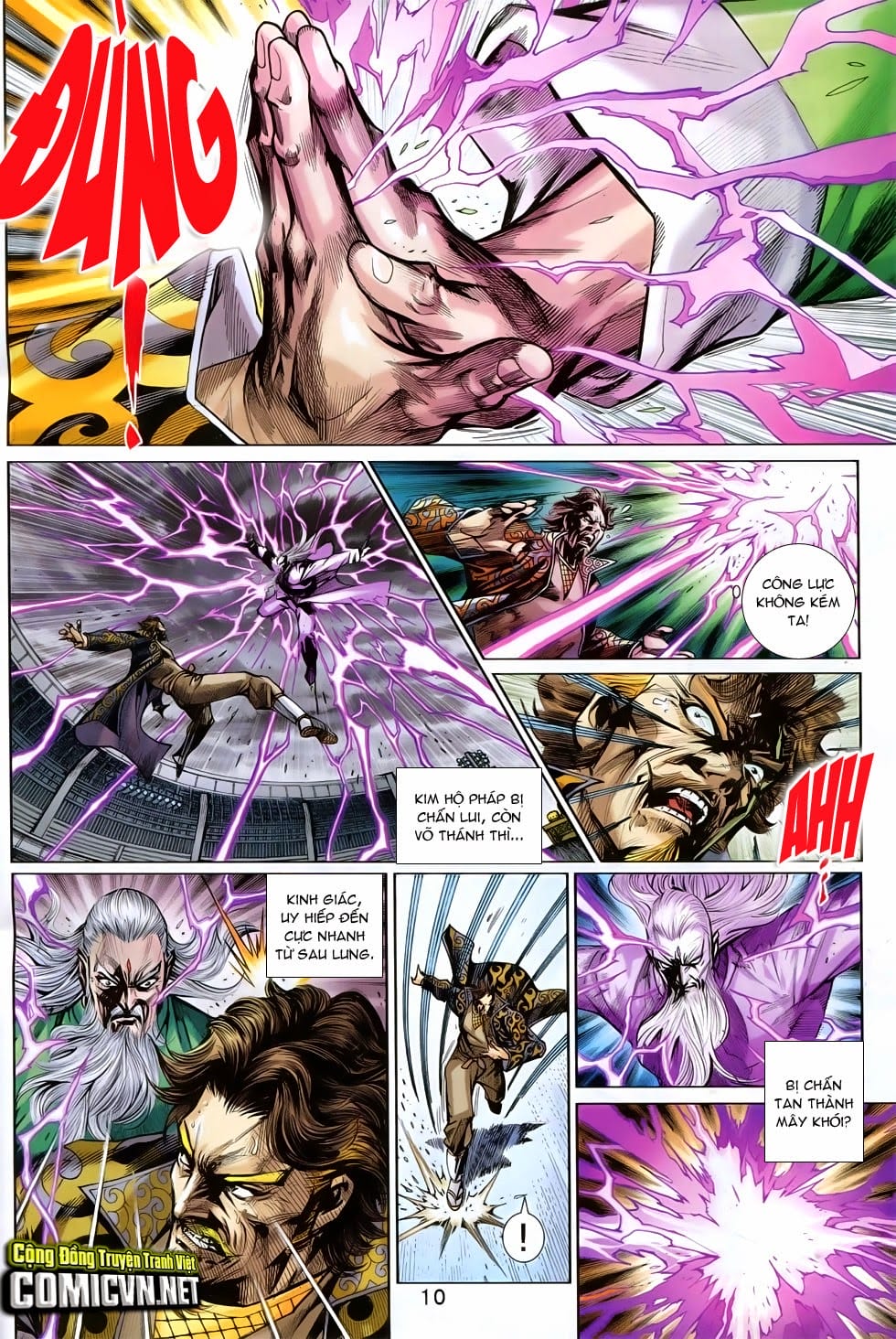 Truyện Tranh Tân Tác Long Hổ Môn trang 4