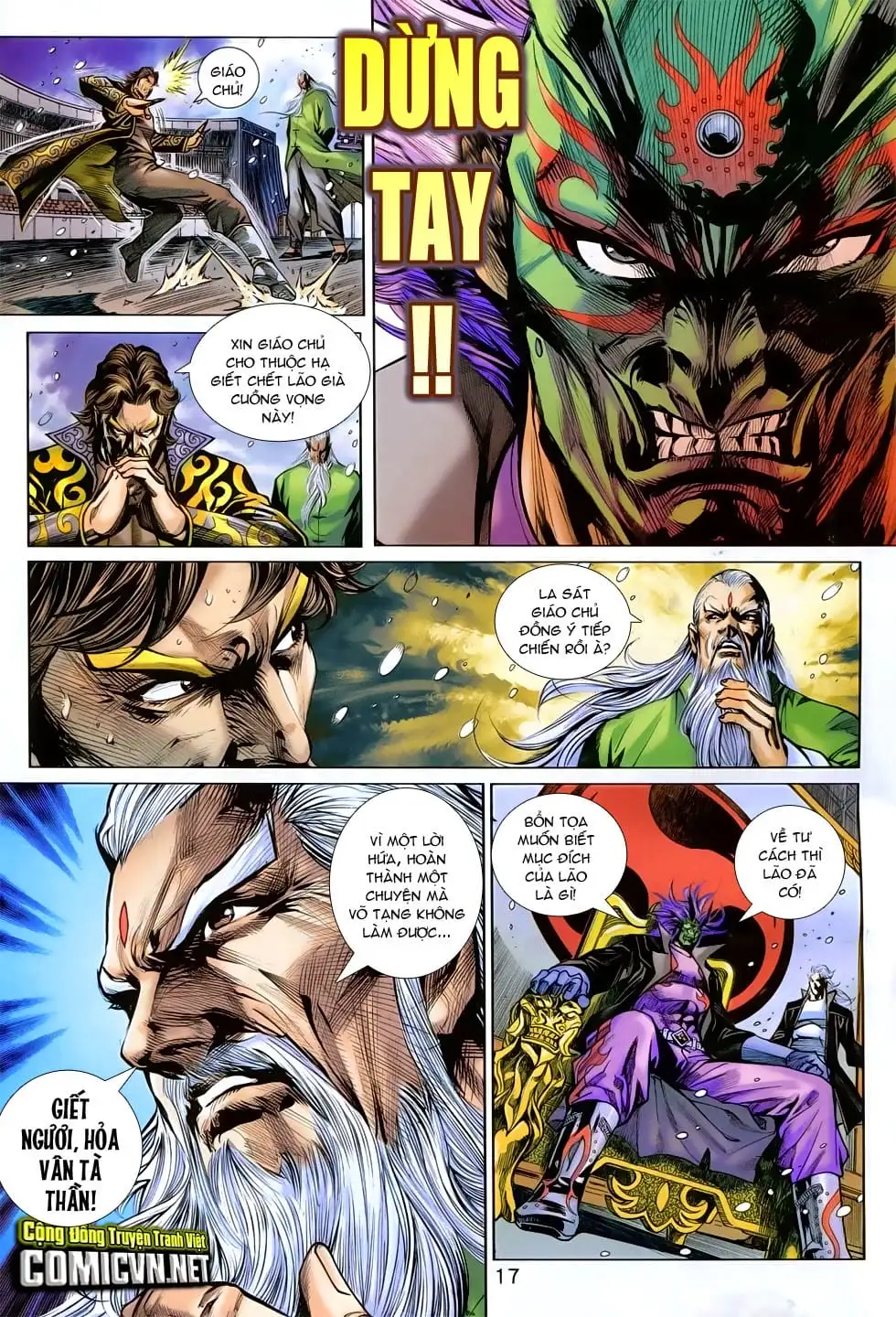 Truyện Tranh Tân Tác Long Hổ Môn trang 4