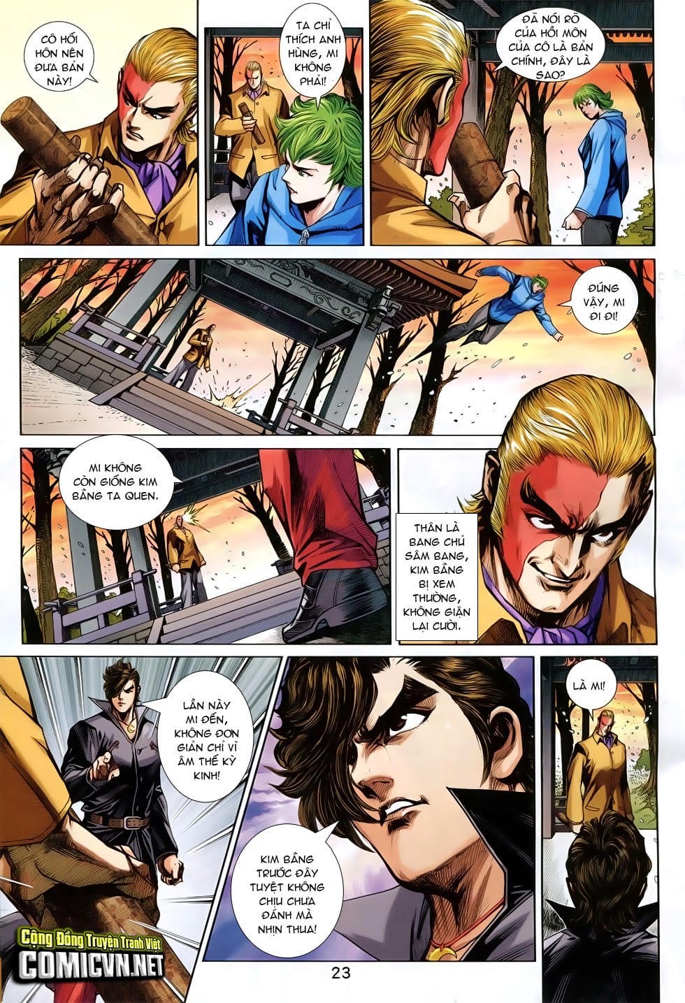 Truyện Tranh Tân Tác Long Hổ Môn trang 4