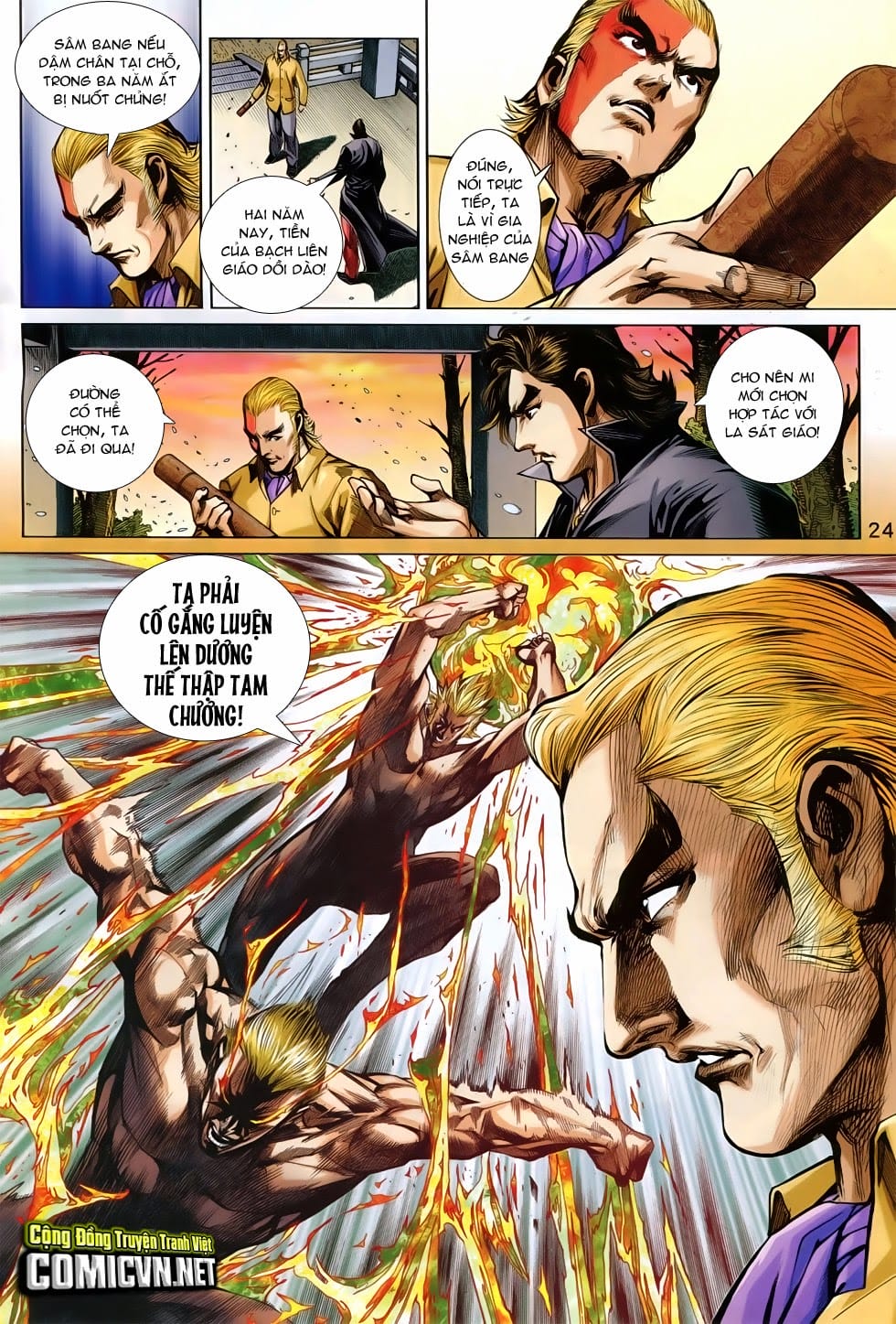 Truyện Tranh Tân Tác Long Hổ Môn trang 4