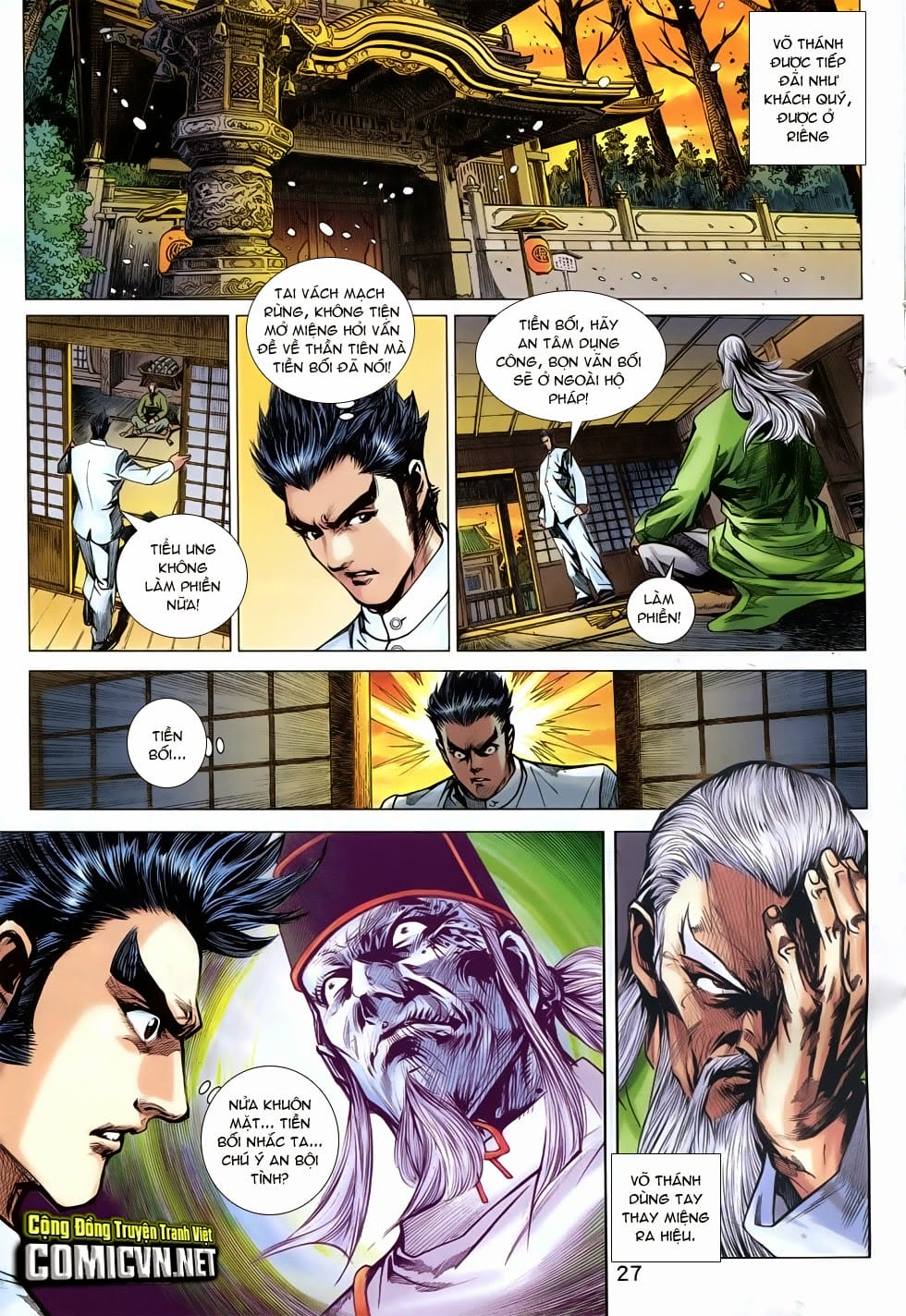 Truyện Tranh Tân Tác Long Hổ Môn trang 4