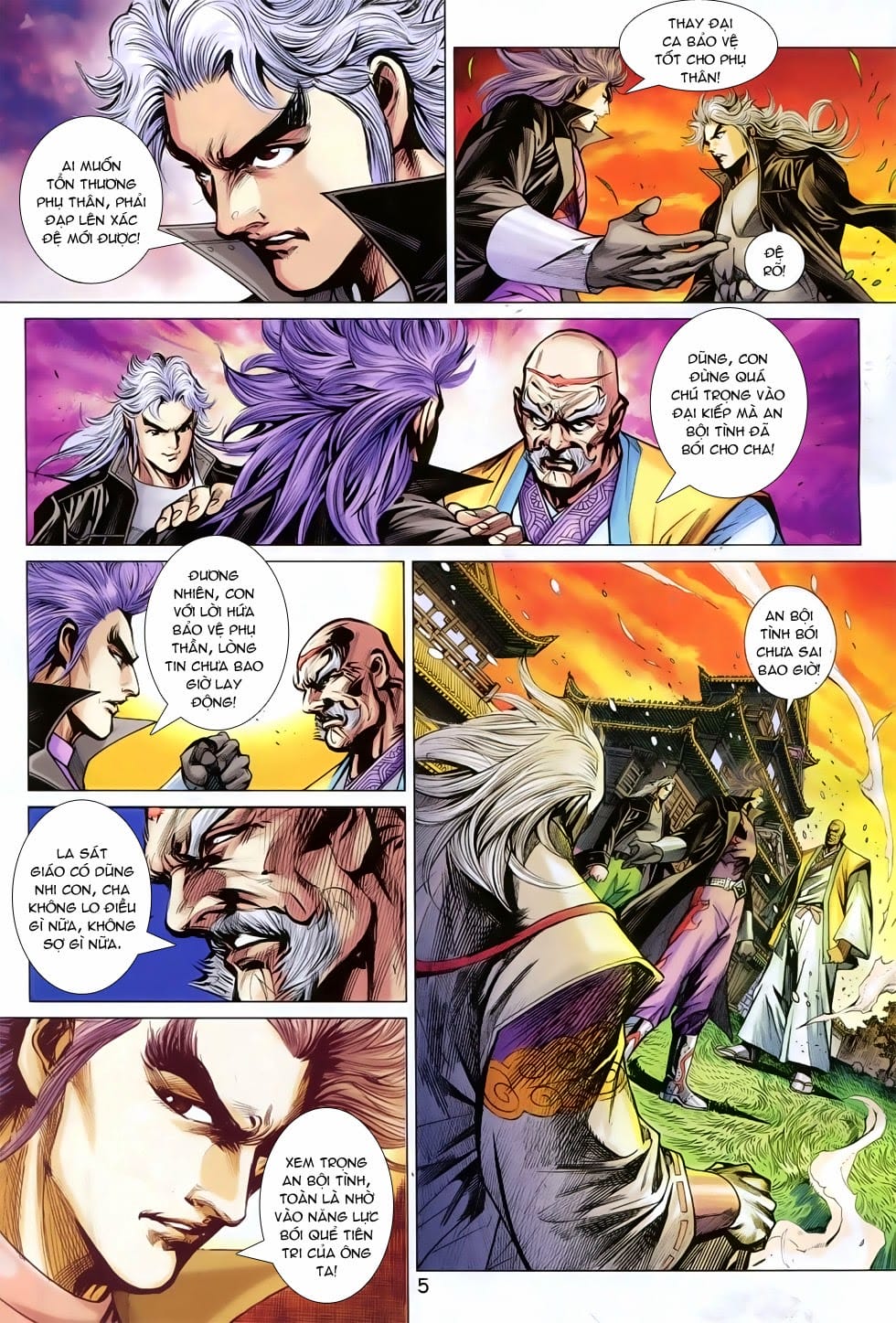 Truyện Tranh Tân Tác Long Hổ Môn trang 4