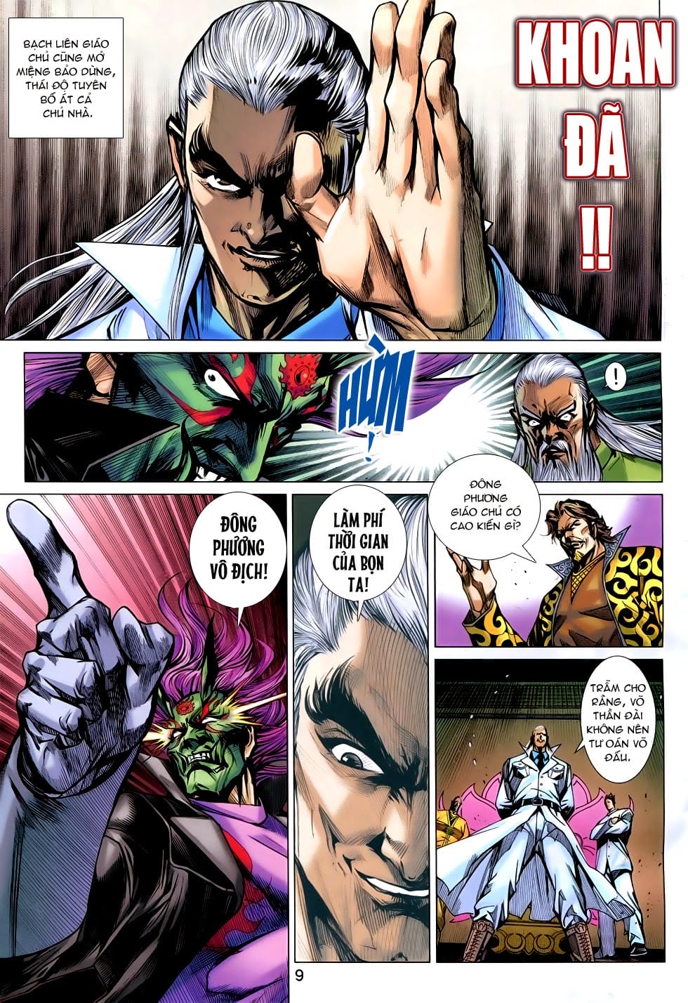 Truyện Tranh Tân Tác Long Hổ Môn trang 4