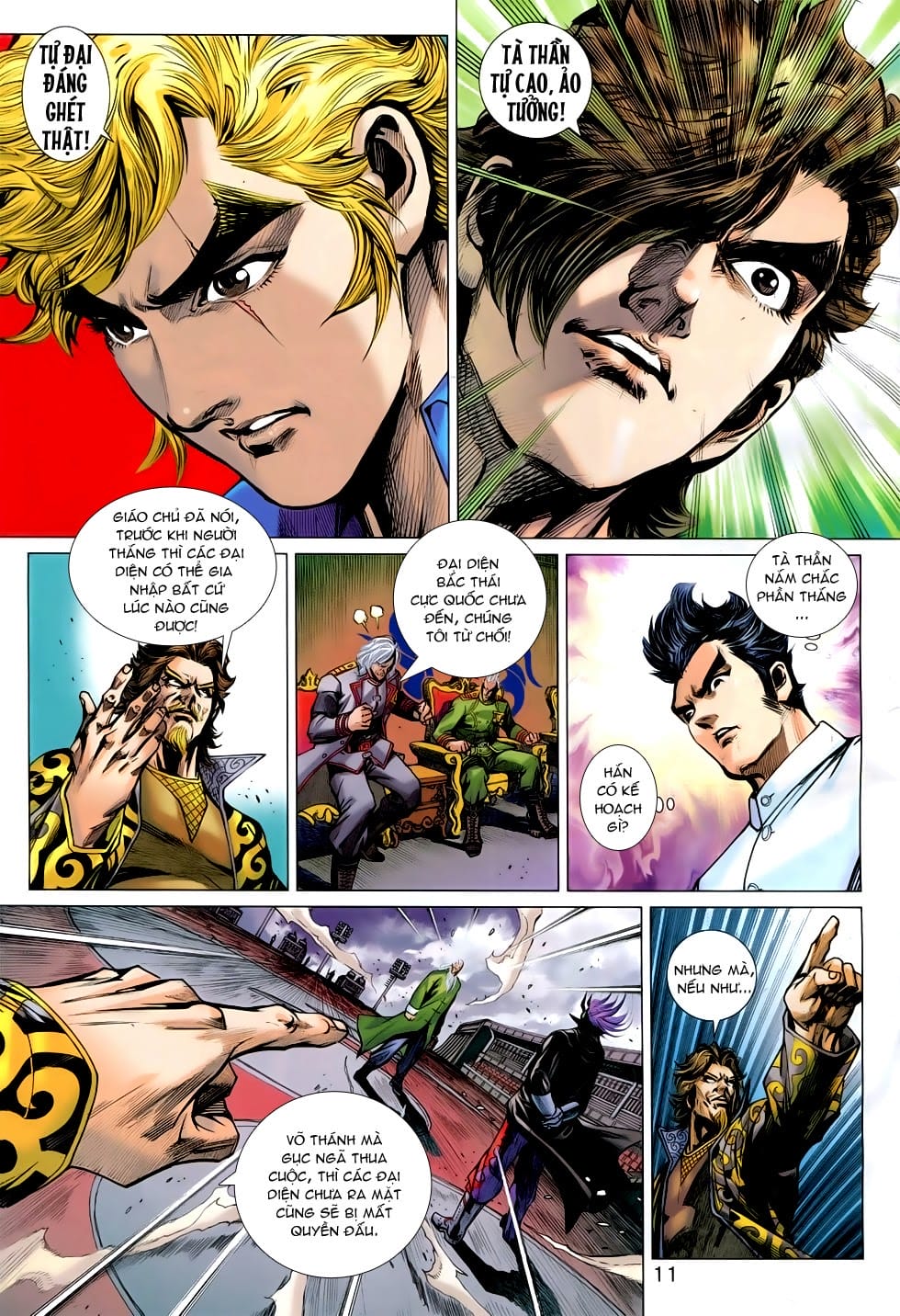 Truyện Tranh Tân Tác Long Hổ Môn trang 4