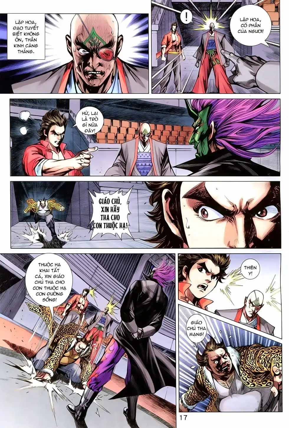 Truyện Tranh Tân Tác Long Hổ Môn trang 4